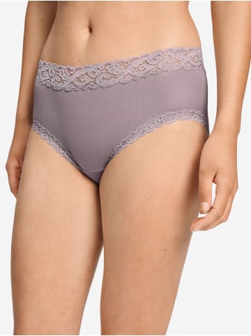 Hanro Maxislip Moments in stormy rose