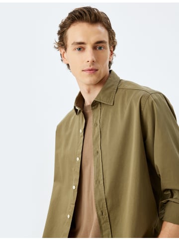 KOTON Shirt in Khaki