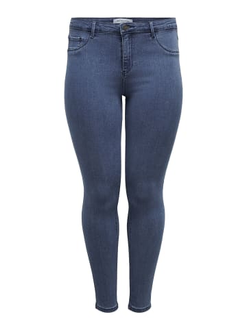 ONLY Carmakoma Skinny Jeans in Medium Blue Denim