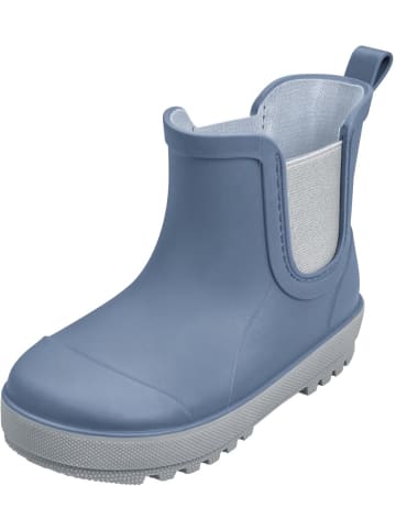 Playshoes Kinder Stiefel "Regenstiefel Halbschaft" in Blau