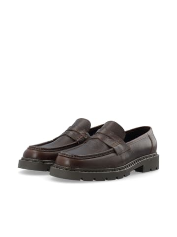 Bianco Penny Loafer in Brown