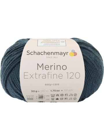 Schachenmayr since 1822 Handstrickgarne Merino Extrafine 120, 50g in Graugrün