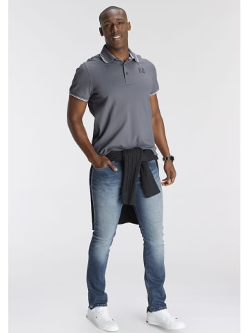 Delmao Poloshirt in grau