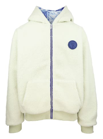 Carlo Colucci Plüschjacke Fiorese in Beige