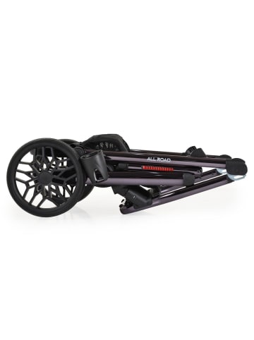 Moni Kombikinderwagen 3in1 all Road in schwarz