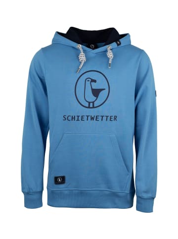 SCHIETWETTER Hoodie "Tammo Talisman" in jeans-navy
