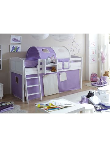 TICAA Hochbett Eric Country in Lila-Beige