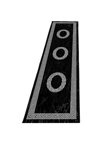 Teppich Boss Kurzflor Teppich Pago Schwarz