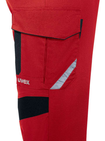 Uvex Latzhose in Rot