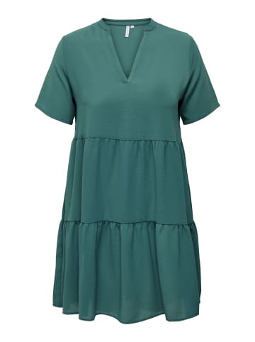 ONLY Carmakoma Kleid in Deep Teal 1
