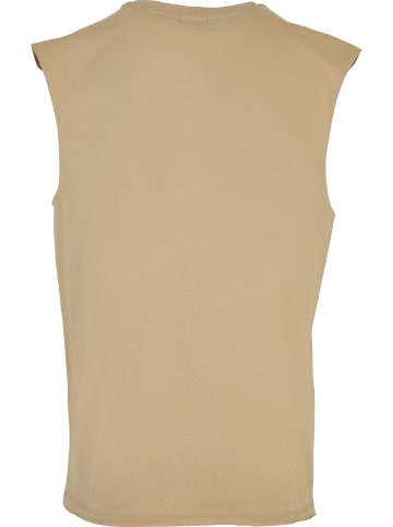 Urban Classics Urban Classics Herren Open Edge Sleeveless Tee in unionbeige