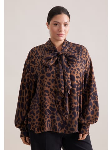 Seidensticker Ausgestellte Bluse Oversized in Braun