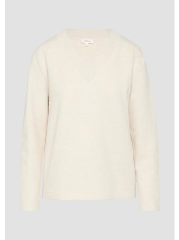 s.Oliver Sweatshirt in 81W9_beige