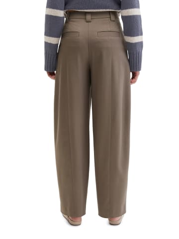 Marc O'Polo Anzughose im Barrel-Stil tapered in Chalky Brown