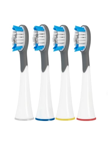 Silk'n 4 er-Set SSR4PEUW001 SonicSmile Bürstenköpfe 4 Stück in Weiß