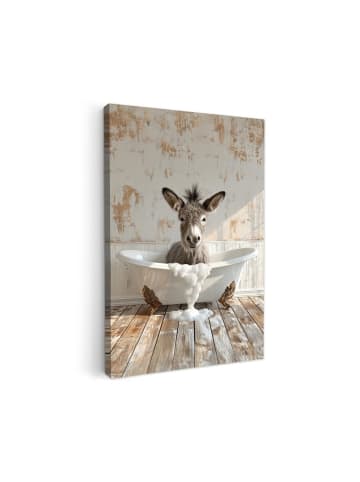 MuchoWow Poster mit Leiste Esel  (BxH)