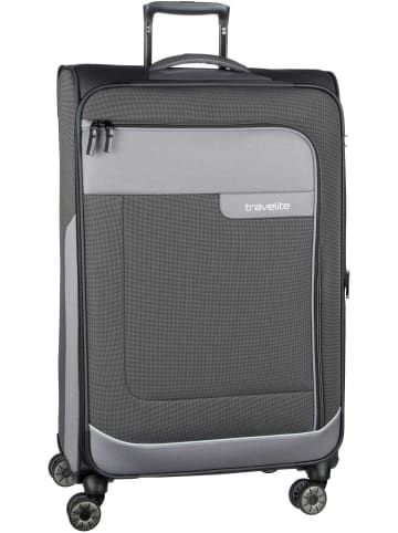 travelite Trolley Viia 4w Trolley L in Schiefer