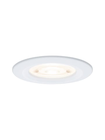 paulmann LED Einbauleuchte Nova GU10 Flat starr IP44 3x4,9W 3x550lm 230V  2700K Weiß mat
