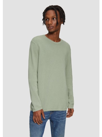 QS Strickpullover in 7219_salbeigrün
