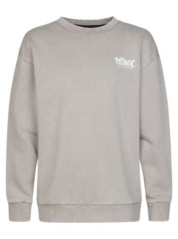Petrol Industries Sweatshirt mit Print steelbrook in Schwarz