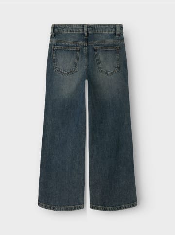 name it Wide Leg Jeanshose NKFROSE WIDE JEANS 5529-BE in vintage dark blue denim