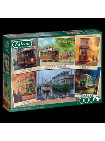 Jumbo Vintage Trams - 1000 Teile