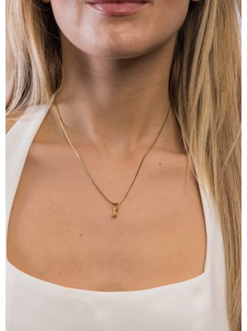 PURELEI Charm Geburtsstein November Citrin Gold