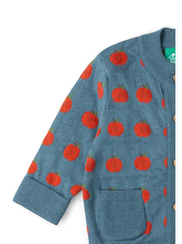 Little Green Radicals Apple Cardigan in Blau