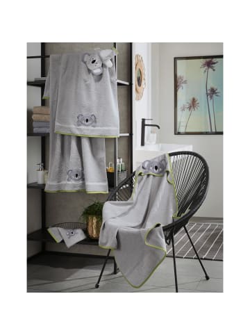 Erwin Müller Frottier Kinder-Waschhandschuh 2er-Pack Koala in grau