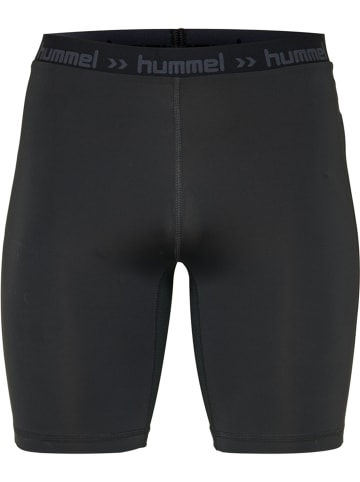 Hummel Enge Shorts Hml First Performance Tight Shorts in BLACK