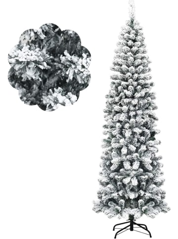 COSTWAY Künstlicher Weihnachtsbaum in Grün