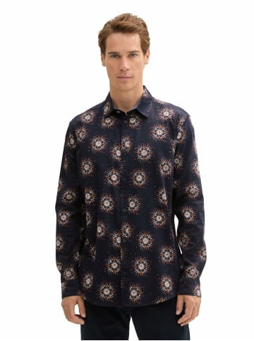 Tom Tailor Print Shirt für Herren in blau
