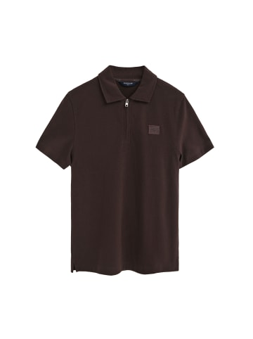 Polo Club Poloshirt MAN NEO SHORT SLEEVE SLIM FIT in Dunkle Schokolade