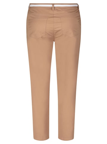 Betty Barclay Sommerhose mit Gürtel in Golden Camel