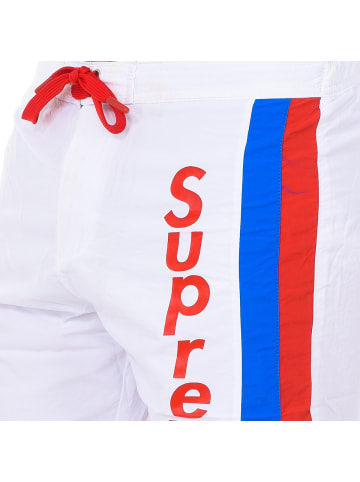 Supreme Grip Badeshorts in White