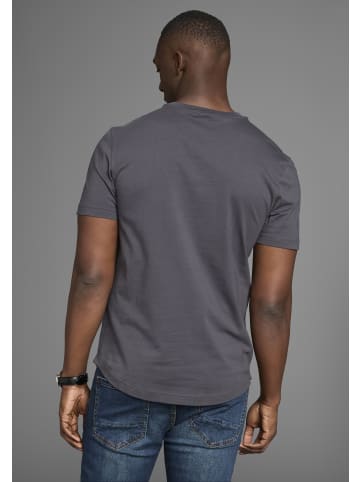 Bruno Banani Longshirt in anthrazit