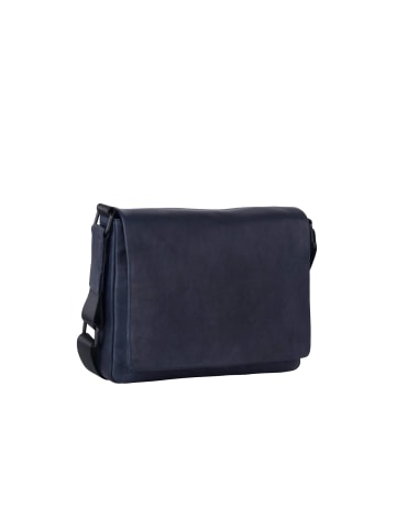 Leonhard Heyden Messenger Bag in blau