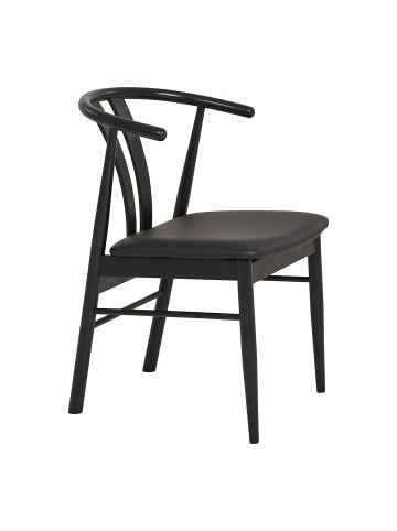 ebuy24 Esszimmerstuhl Artenara  Schwarz 2er Set