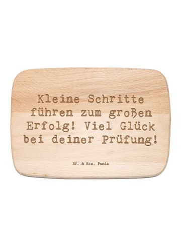 Mr. & Mrs. Panda Frühstücksbrettchen Holz Spruch Prüfungen beste... in Transparent