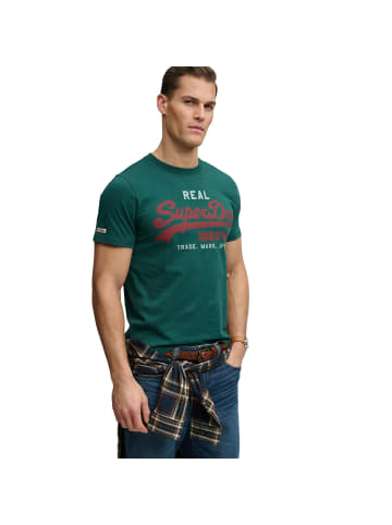 Superdry T-Shirt 1er Pack in Grün