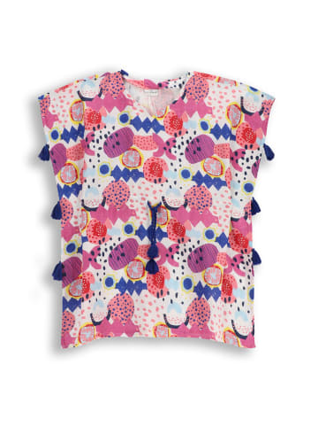 Coccodrillo Baumwollponcho in bunt