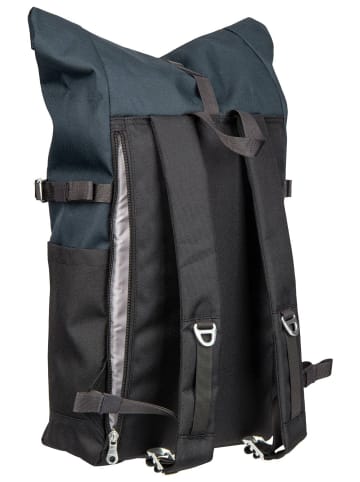 SANDQVIST Rucksack Icon BP M in Multi Black/Navy