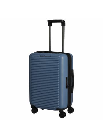 Mandarina Duck Tank Case - 4-Rollen-Trolley 55 cm erw. (china blue) in china blue