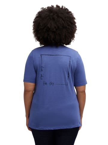 Ulla Popken Shirt in atlantikblau