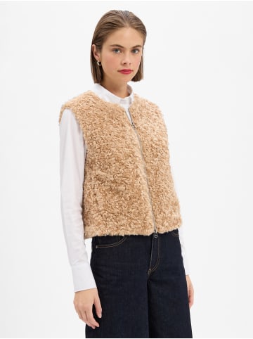 OPUS Weste Wahida in camel - 0001