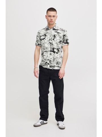 BLEND Kurzarmhemd BHShirt in Schwarz