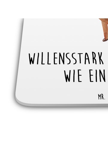 Mr. & Mrs. Panda Untersetzer für Gläser Sternzeichen Steinbock m... in Weiß