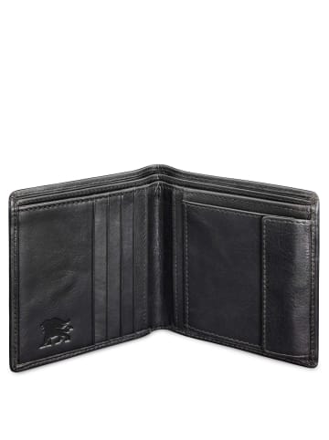 mano Don Luca - Geldbörse 10.5 cm (schwarz) in schwarz