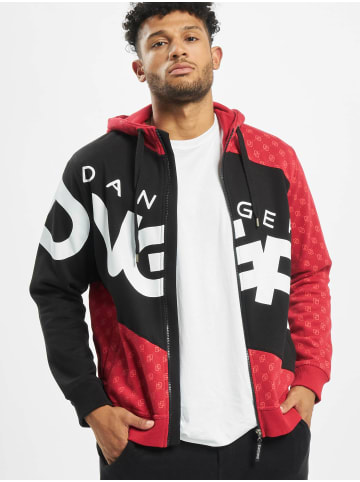 DNGRS Dangerous Zip-Kapuzenpullover in black