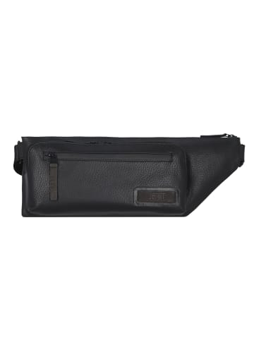 Jost Stockholm Umhängetasche Leder 39 cm in schwarz